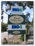 BIG4 Bendigo Ascot Holiday Park - Bendigo: Ascot Holiday Park welcome sign