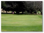 Blackheath Golf Course - Blackheath: Green on Hole 8.