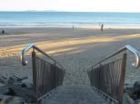 Seawinds Caravan and Holiday Park - Blacks Beach: Park stairs to beach