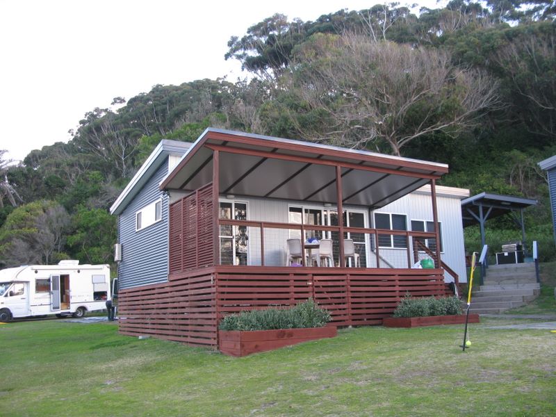 New photos of Seal Rocks Holiday Park at Seal Rocks NSW. Caravan Park