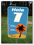 The Palms Public Golf Course - Bobs Farm: Hole 7 - Par 4, 270 meters