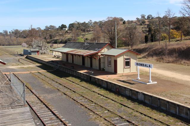 Bombala Caravan Park - Bombala: Current picture of the heritage rail station at bombala...2014
