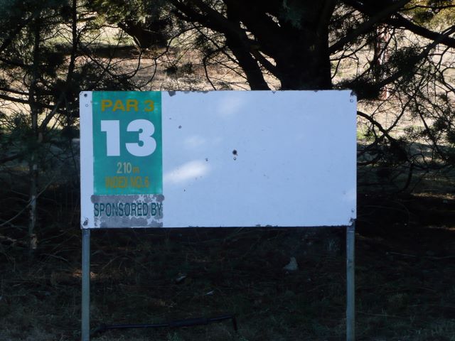 Bombala Golf Course - Bombala: Hole 13, Par 3 210 metres
