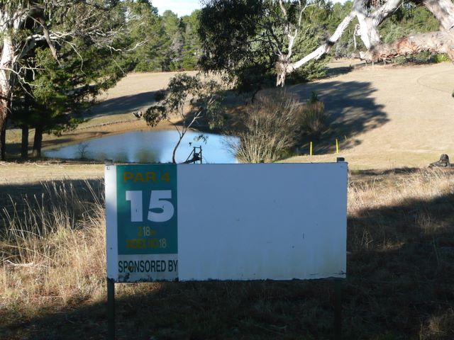 Bombala Golf Course - Bombala: Hole 15, Par 4 218 metres