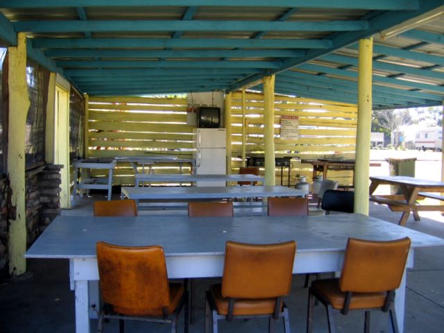 Bonville Caravan Park - Bonville: Camp kitchen and BBQ area