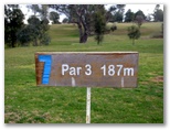 Boorowa Recreation Club Golf Course - Boorowa: Hole 7 Par 3, 187 meters