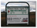 Boorowa Recreation Club Golf Course - Boorowa: Robert Styles Eighth Tee - Hole 8 Par 4, 252 meters.