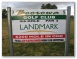 Boorowa Recreation Club Golf Course - Boorowa: Hole 9 Par 3
