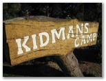 Kidman's Camp Caravan Park - Bourke: Welcome sign to Kidman's Camp