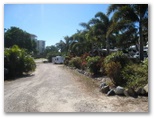 Horseshoe Bay Resort - Bowen: Gravel roads within the park