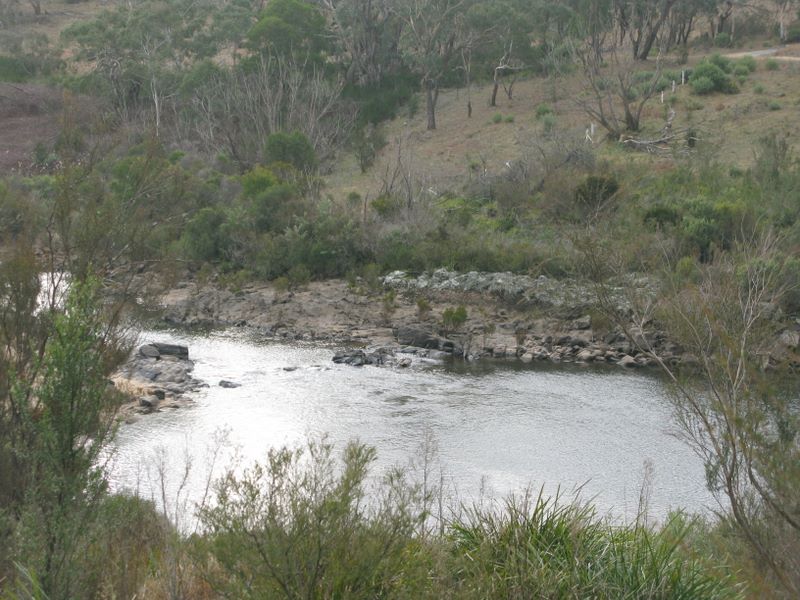 Warri Reserve - Braidwood: View of the river from the reserve
