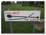 Branxton Golf Course - Branxton: Layout of Hole 2 - Par 3, 144 metres
