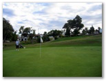 Branxton Golf Course - Branxton: Green on Hole 9