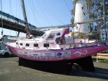 BIG4 Brisbane Northside Caravan Village - Aspley: Jessicas Yacht is on dispaly at the Maritime museum.