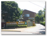 Bramble Bay Caravan Park - Clontarf: Bramble Bay Caravan Park welcome sign