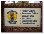 Historic Brisbane Holiday Village 2005 - Eight Mile Plains Brisbane: Brisbane Holiday Village welcome sign