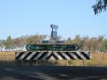 Dubbo South Rest Area - Yarrabar: Location of rest area in relation to nearby towns.