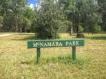 McNamara Park - Broke: Welcome sign.
