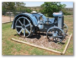 Lake View Broken Hill Caravan Park - Broken Hill: Historic tractor near entrance