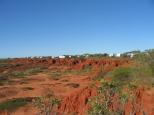 Barn Hill Beachside Station - Broome: Unpowered camping area taken from boat ramp road
