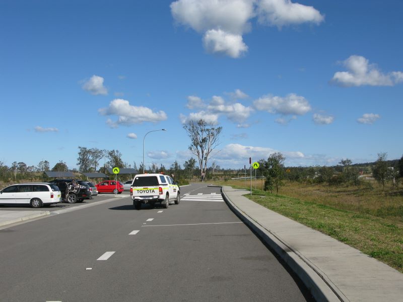 Browns Flat Rest Area - Nerong: Area for caravans on the right