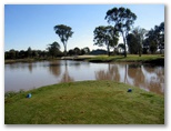 Bundaberg Golf Club - Bundaberg: Fairway view Hole 2 - the green lies beyond the water