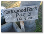 Oakwood Park Golf Course - Bundaberg: Hole 6: Par 3, 143 meters