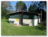 Grady's Riverside Retreat - Burrier: Camp kitchen and BBQ area