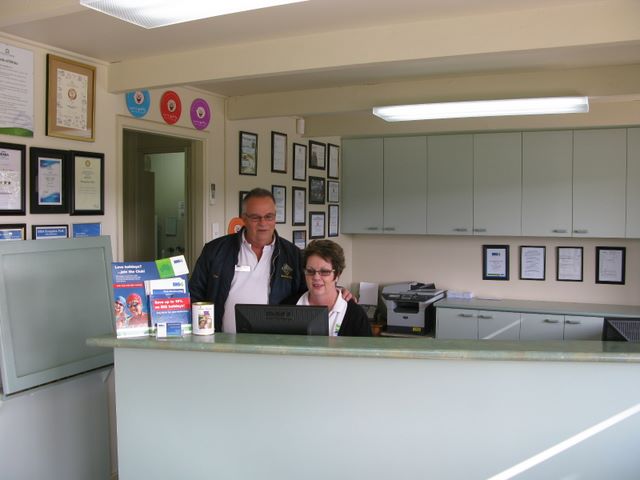 BIG4 Bungalow Park - Burrill Lake: Resident Managers Judy and Steve Clarke