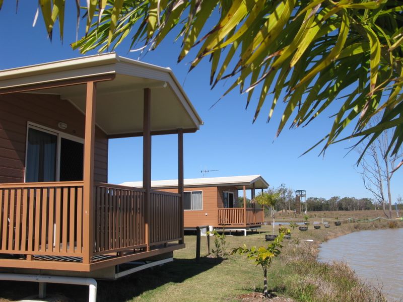 Flame Lily Adventures Caravan Park - Burrum River: Cottage accommodation, ideal for families, couples and singles