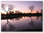 Flame Lily Adventures Caravan Park - Burrum River: Glorious sunsets can be experienced at Flame Lily.
