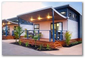BIG4 Beachlands Holiday Park - Busselton: The Bungalows have a private BBQ on the deck.