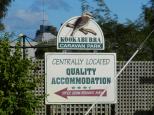 Kookaburra Caravan Park - Busselton: Welcome sign