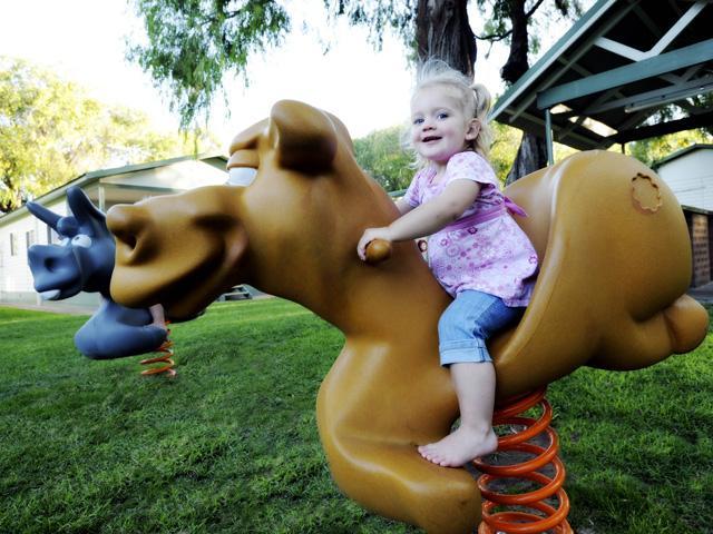 Mandalay Holiday Resort - Busselton: Camel and Donkey - 3 playgrounds for toddlers to teenagers