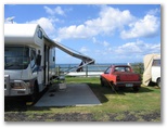 First Sun Caravan Park - Byron Bay: Prime powered sites with beachfront