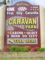 First City Caravilla Caravan Park - Earlville: Front Entrance