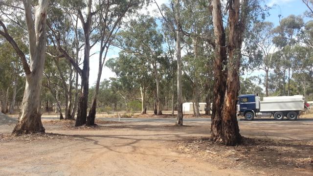 Myers Flat Rest Area - Sailors Gully: Plenty of room for vehicles of all shapes and sizes including big rigs.