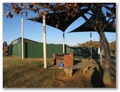 Exhibition Park In Canberra (EPIC) - Mitchell: Sheltered outdoor BBQ
