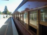 Canberra South Motor Park - Symonston: View of the train in the station