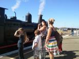 Canberra South Motor Park - Symonston: People are fascinated by the engine.