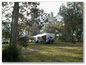River Bend Country Bush Camping - Canungra: Unpowered sites for caravans and campers.