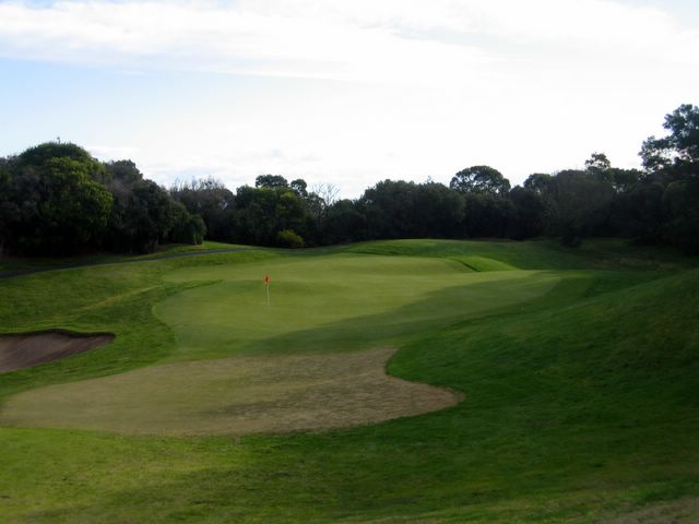 Cape Schanck Golf Course - Cape Schanck: Green on Hole 12