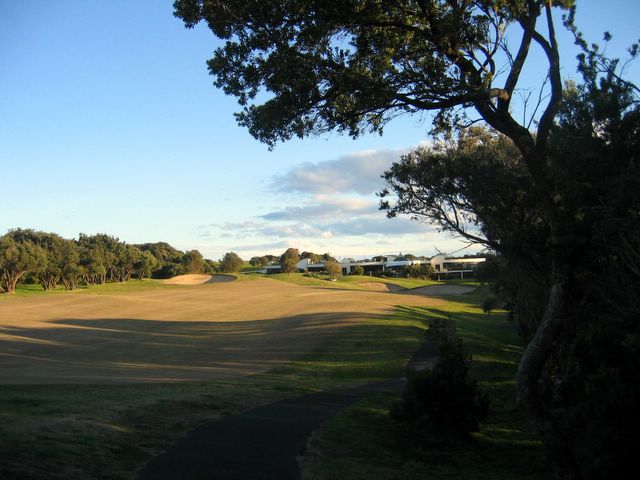 Cape Schanck Golf Course - Cape Schanck: Fairway view Hole 18
