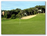 Cape Schanck Golf Course - Cape Schanck: Green on the 15th