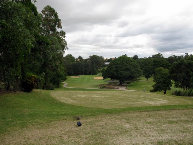 Pacific Golf Course - Carindale Brisbane: Fairway view on Hole 7.