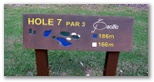 Pacific Golf Course - Carindale Brisbane: Pacific Golf Course Carindale, Brisbane Hole 7: Par 3, 186 metres.