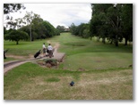 Pacific Golf Course - Carindale Brisbane: Fairway view on Hole 9.