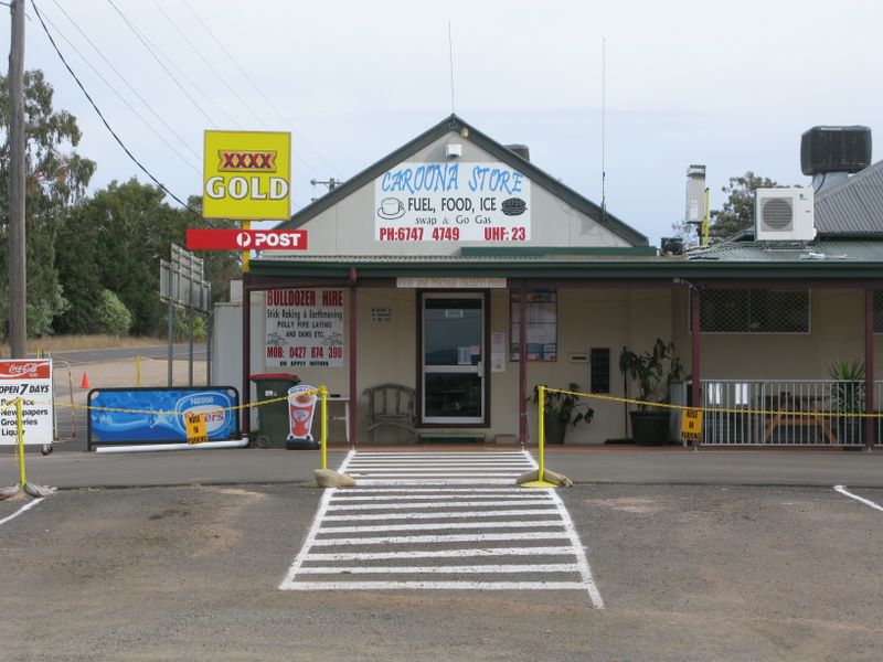 Caroona Hall Quirindi Premier Road - Caroona: Caroona Store is adjacent to the Stay and Rest location.