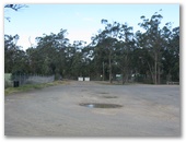 The Rock Roadhouse - Carrington: Parking area has a few potholes
