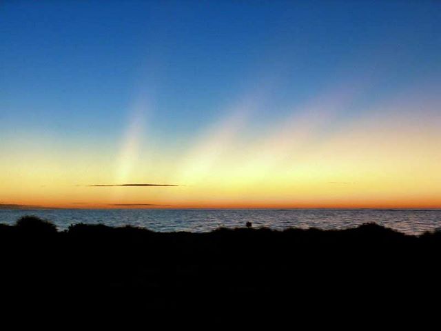 Cervantes Pinnacles Beachfront Caravan Park - Cervantes: Sunset over the sea